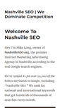 Mobile Screenshot of nashvilleseo.org